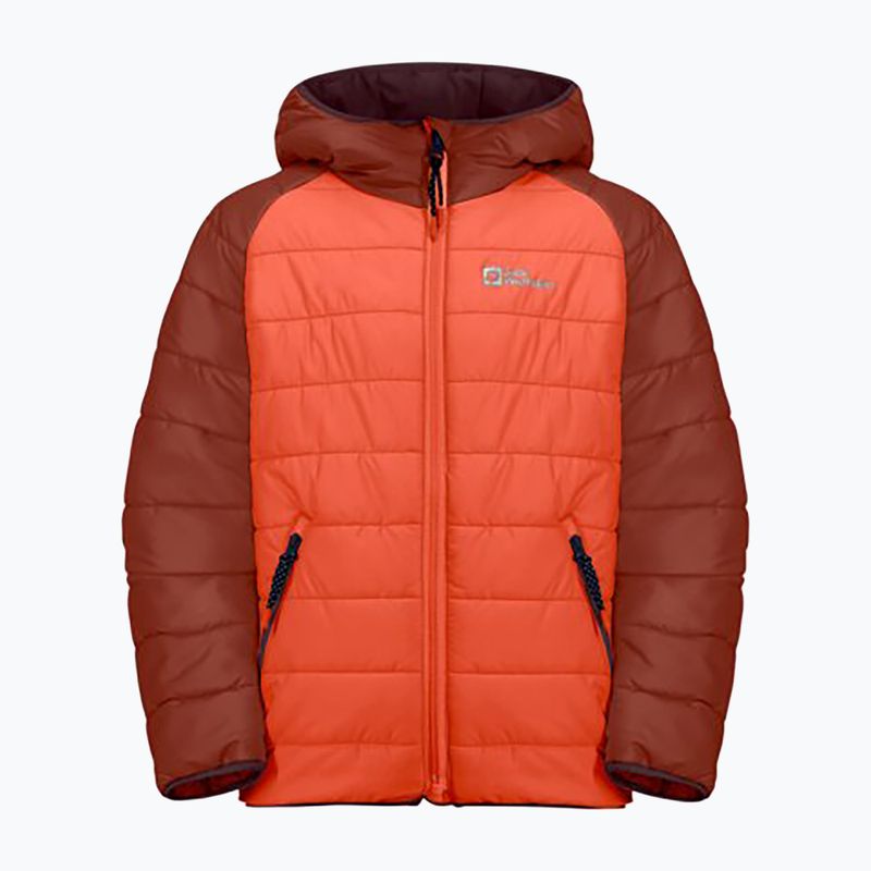 Jack Wolfskin Kinder Daunenjacke Zenon korallenorange 4