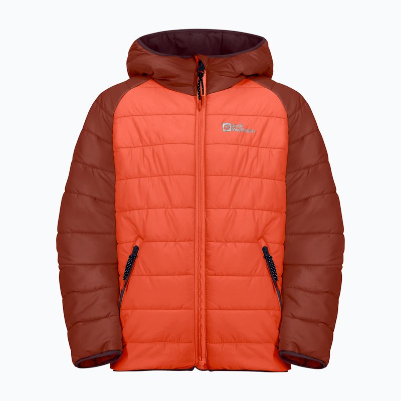 Jack Wolfskin Kinder Daunenjacke Zenon korallenorange 4