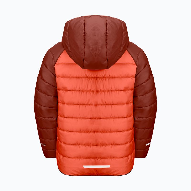 Jack Wolfskin Kinder Daunenjacke Zenon korallenorange 6