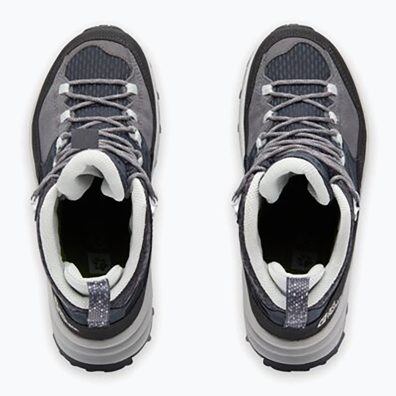 Jack Wolfskin Damen-Trekkingstiefel Cyrox Texapore Mid graphite 12