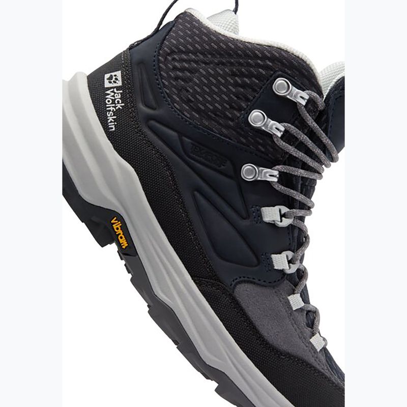 Jack Wolfskin Damen-Trekkingstiefel Cyrox Texapore Mid graphite 14