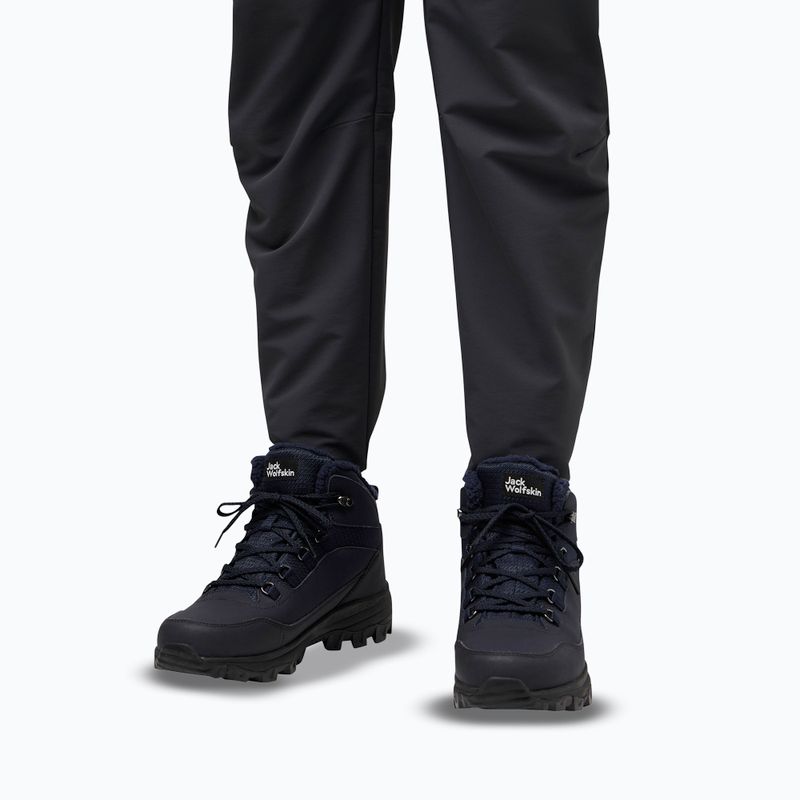 Herrenschuhe Jack Wolfskin Everquest Texapore Mid dark navy 10