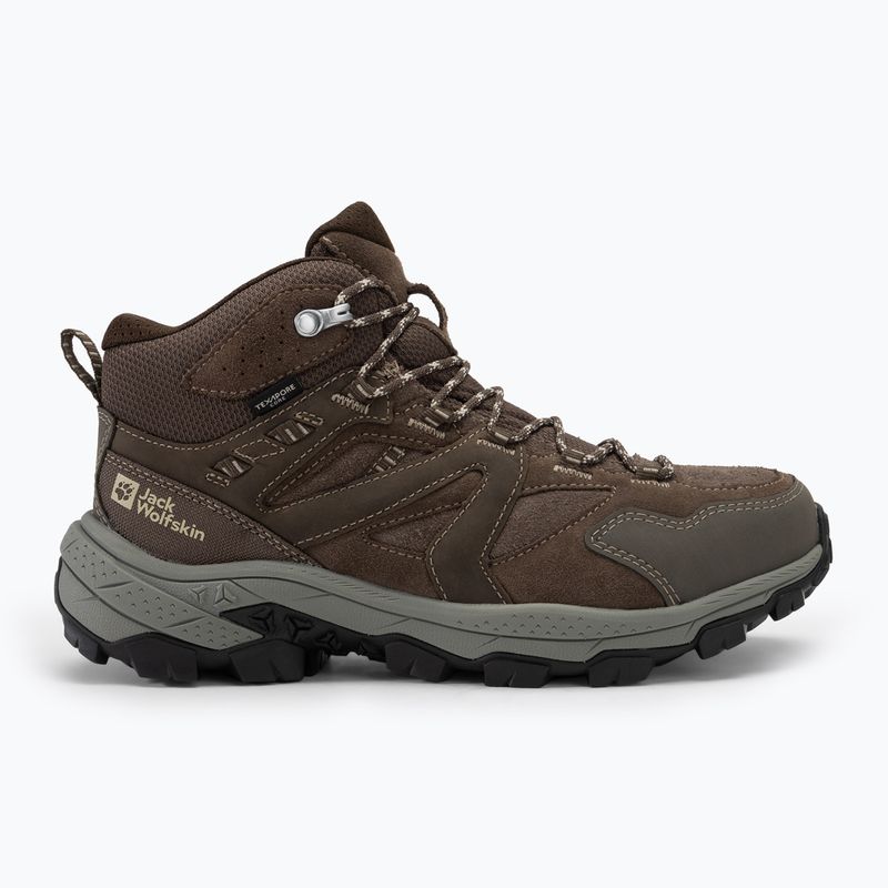 Jack Wolfskin Herren-Trekkingstiefel Vojo Tour Lt Texapore Mid cold coffee 2