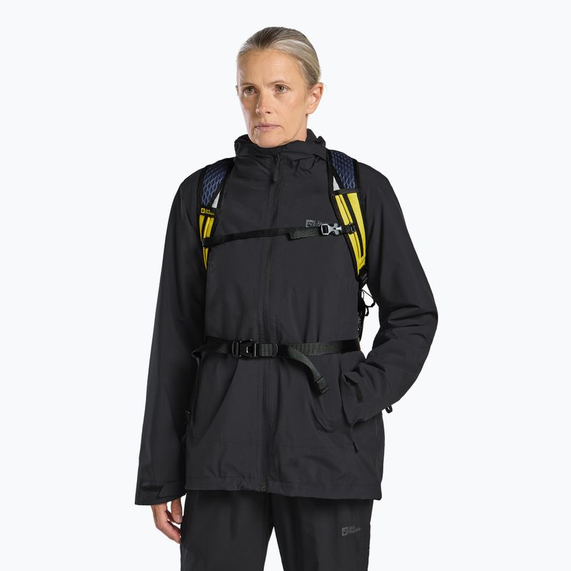 Fahrrad Rucksack Jack Wolfskin Velocity 12 l chartreuse 7