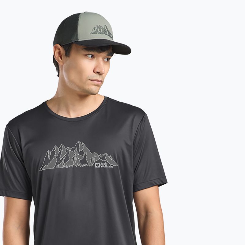 Cap Schirmmütze Jack Wolfskin Brand mountain mint leaf 5