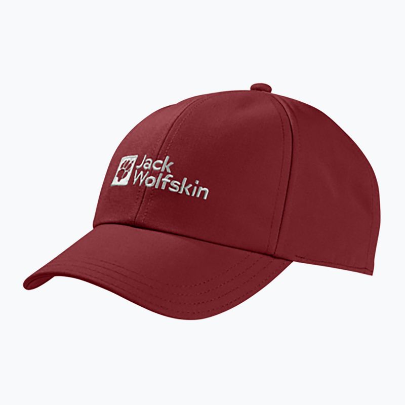 Jack Wolfskin Baseballkappe tief rubinrot