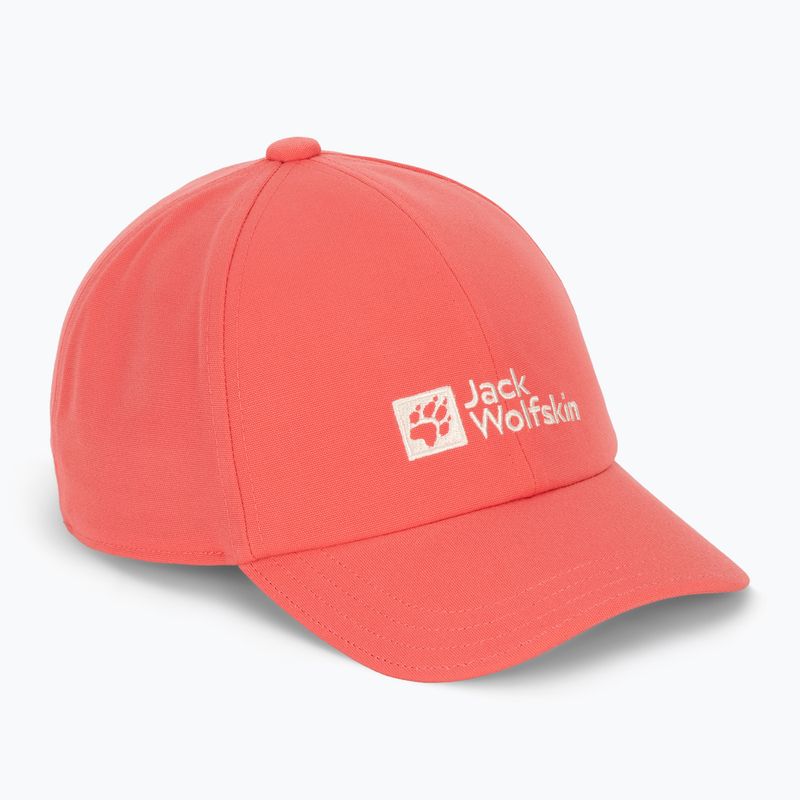 Cap Schirmmütze Kinder Jack Wolfskin sunset coral
