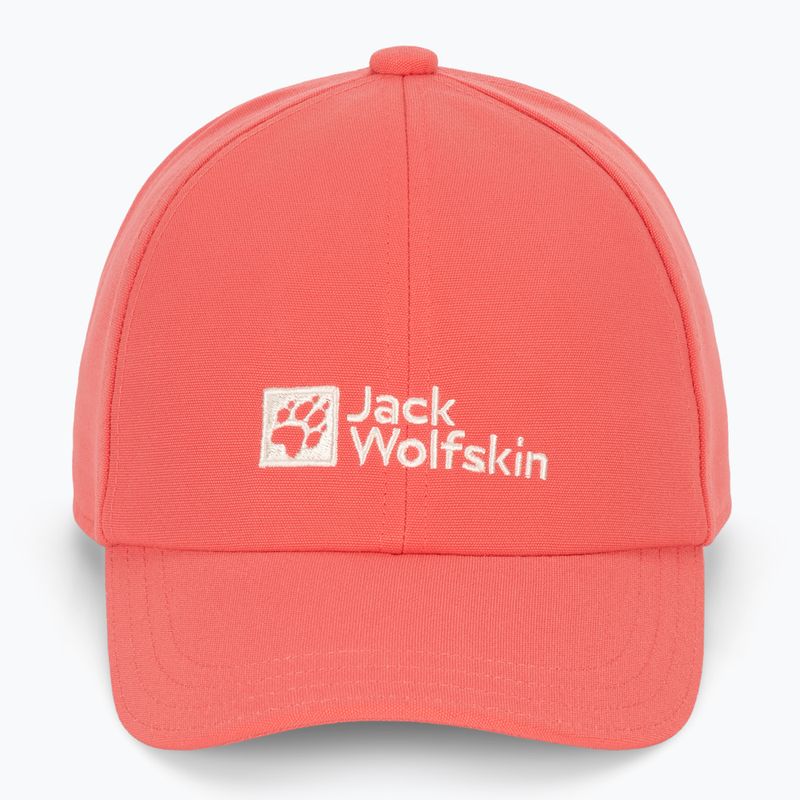 Cap Schirmmütze Kinder Jack Wolfskin sunset coral 2