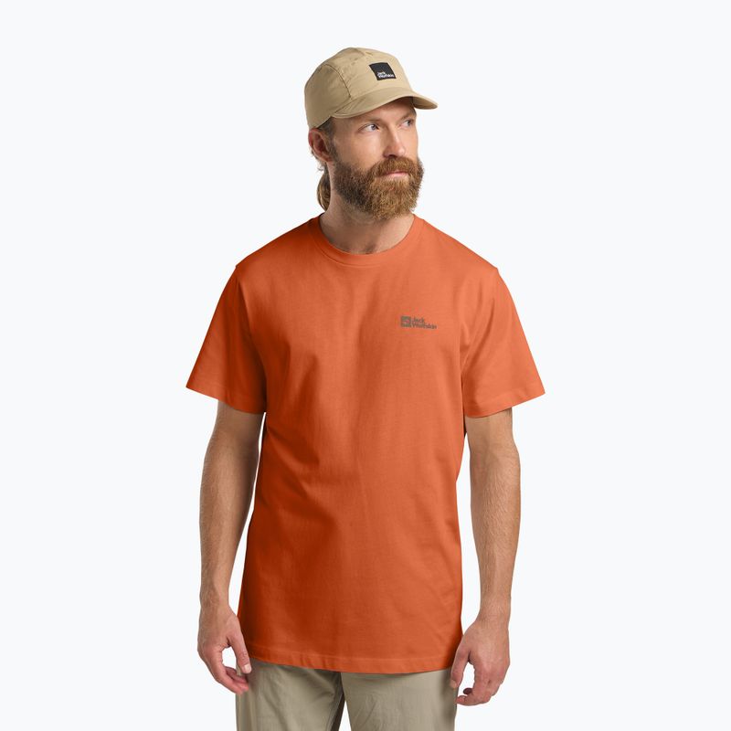 Jack Wolfskin Herren-T-Shirt Essential burnt orange