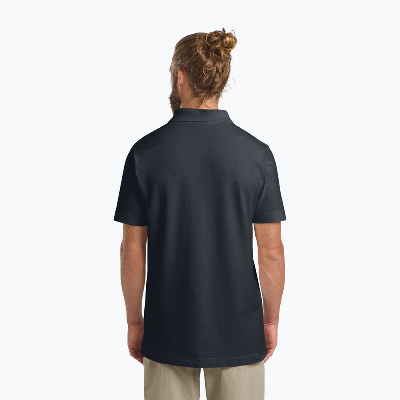 Jack Wolfskin Herren-Poloshirt Essential dark navy 3