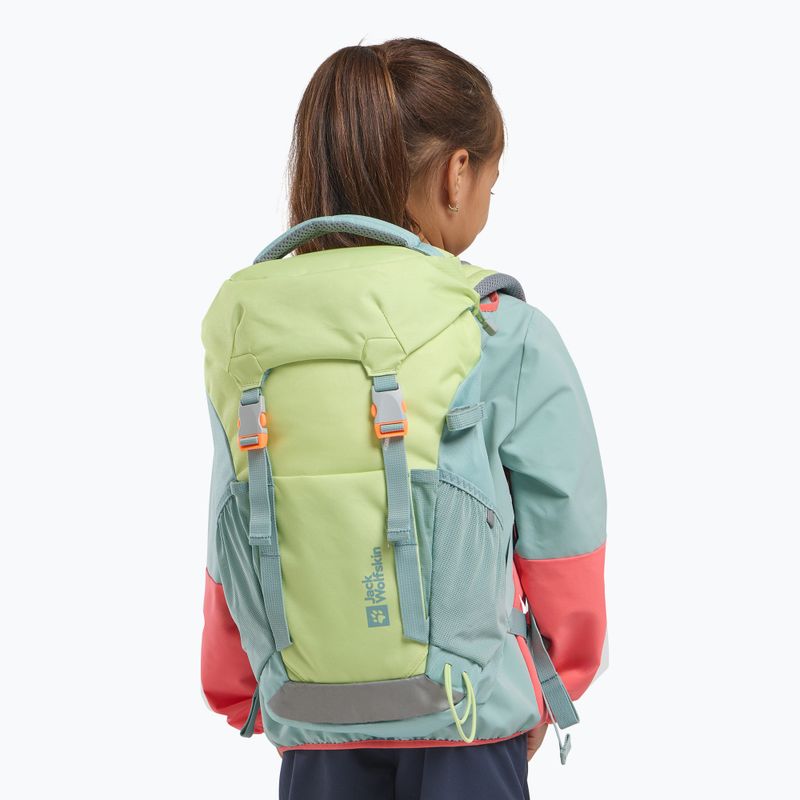 Jack Wolfskin Waldspieler 20 l cool matcha Kinder-Wanderrucksack 10