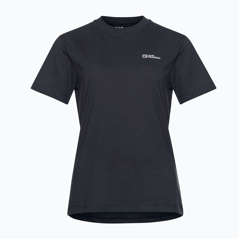 Damen T-Shirt Jack Wolfskin Essential dark navy 5