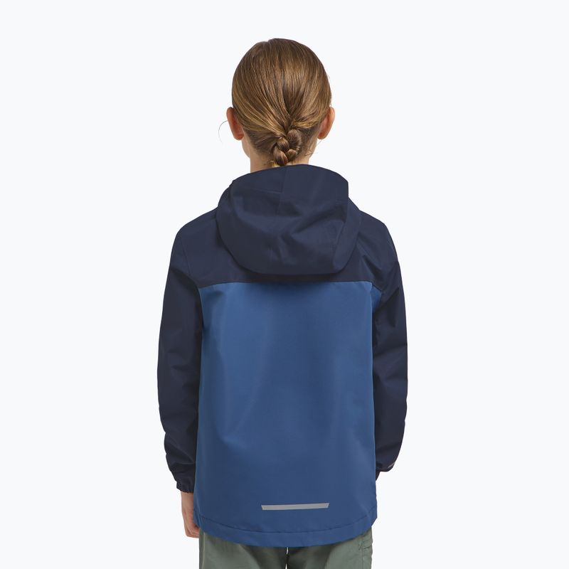Regenjacke Kinder Jack Wolfskin Tucan evening sky 3