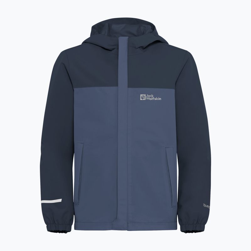 Regenjacke Kinder Jack Wolfskin Tucan evening sky 10