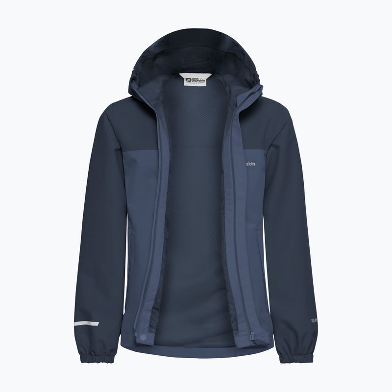 Regenjacke Kinder Jack Wolfskin Tucan evening sky 12