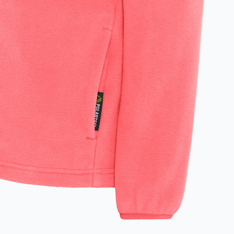 Fleece Hoodie Sweatshirt Kinder Jack Wolfskin Taunus sunset coral 5