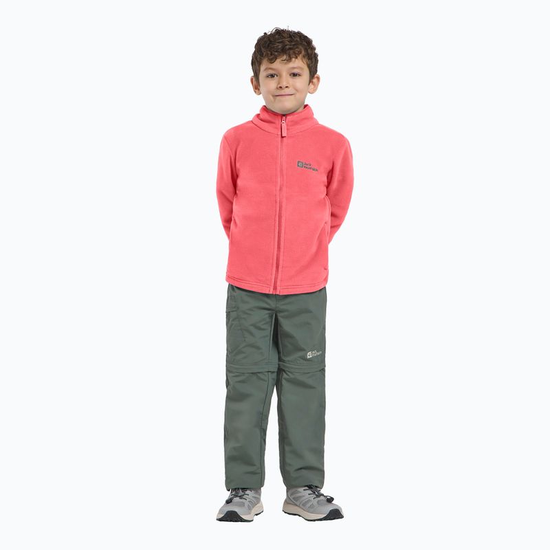 Kinder-Fleecejacke Jack Wolfskin Taunus sunset coral 8