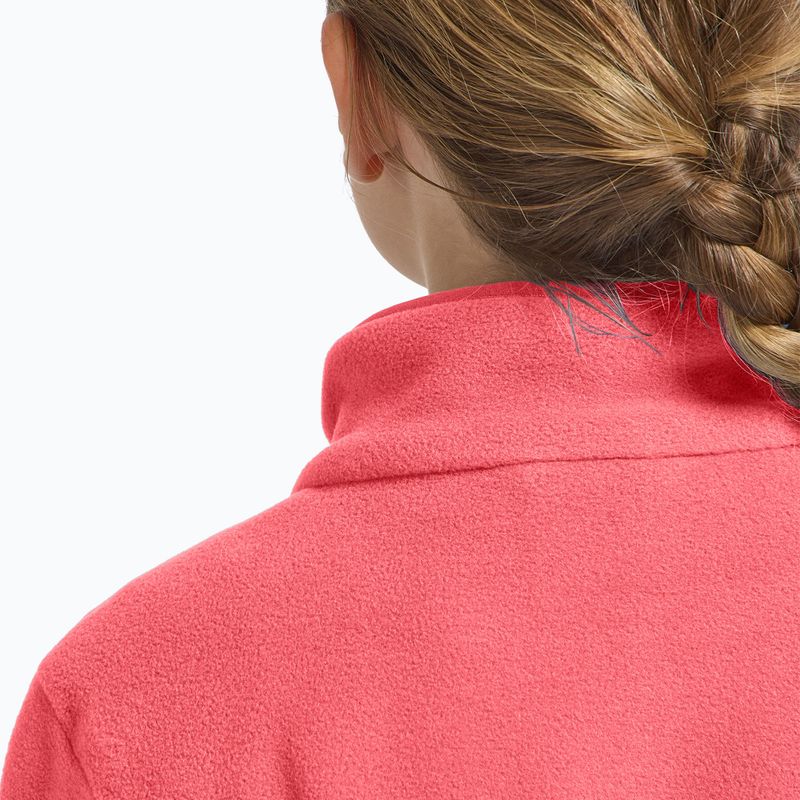 Fleece Hoodie Sweatshirt Kinder Jack Wolfskin Taunus sunset coral 17