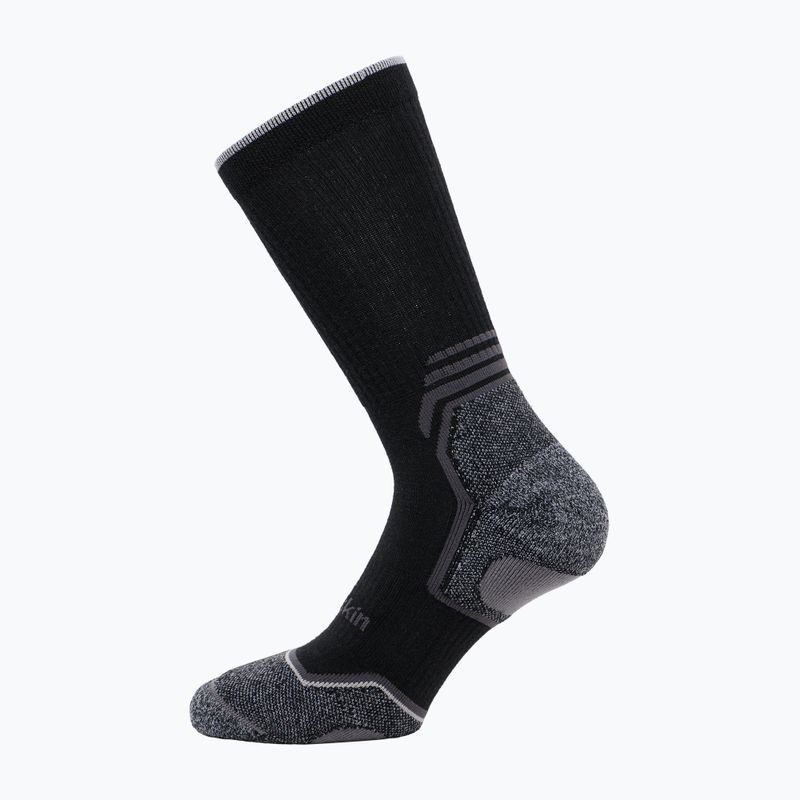 Jack Wolfskin Hike Merino CL Socken schwarz 2