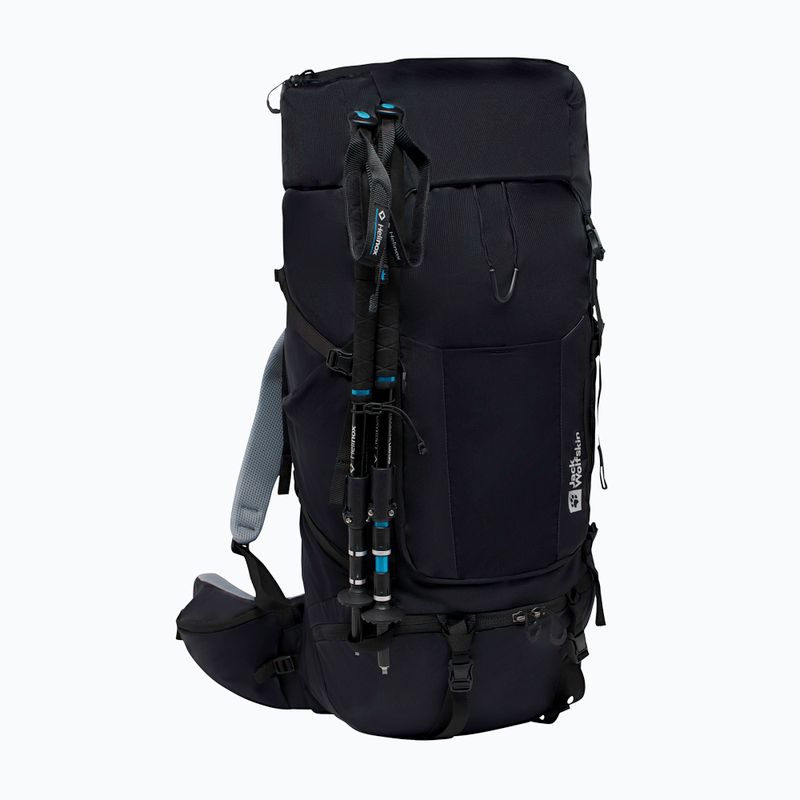 Jack Wolfskin Trailflair Pro 60 l Trekkingrucksack schwarz 2