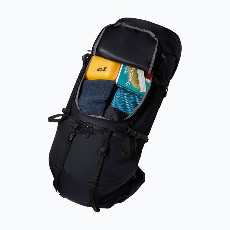Trekkingrucksack Jack Wolfskin Trailflair Pro 60 l black 8