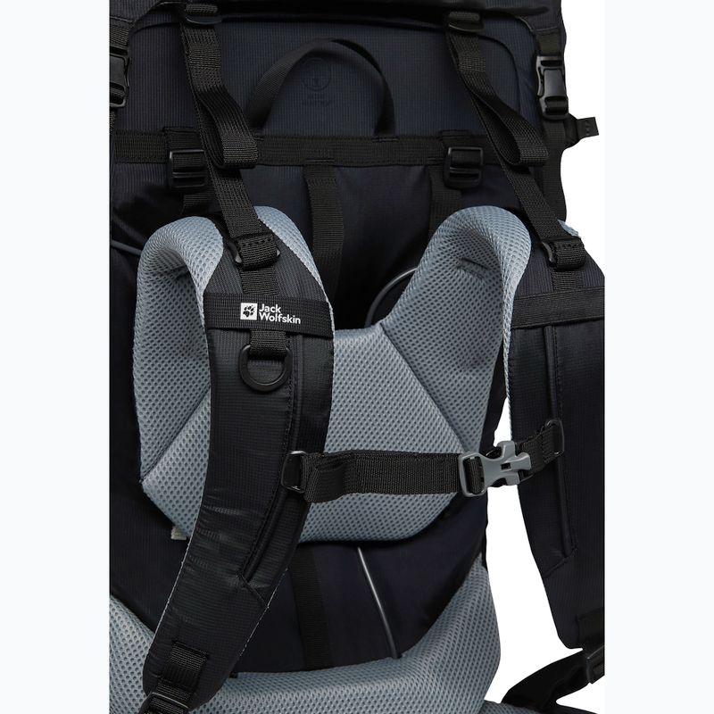 Jack Wolfskin Trailflair Pro 60 l Trekkingrucksack schwarz 9