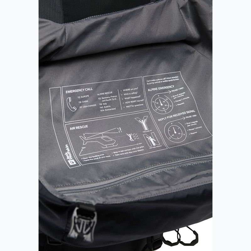 Jack Wolfskin Trailflair Pro 60 l Trekkingrucksack schwarz 13