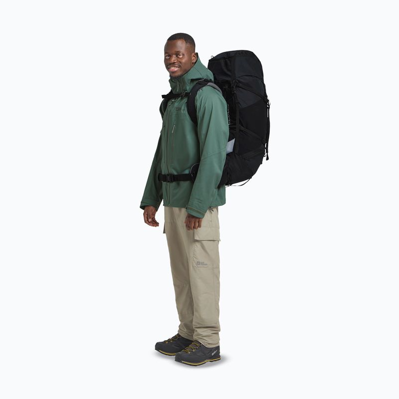 Jack Wolfskin Trailflair Pro 60 l Trekkingrucksack schwarz 17