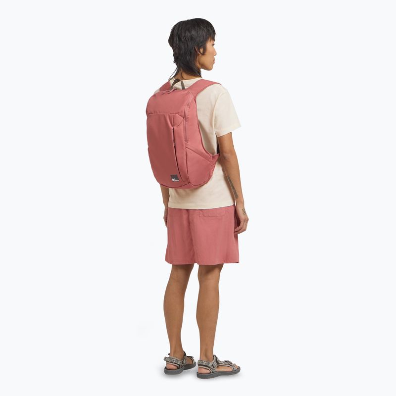 Urban Rucksack Damen Jack Wolfskin Waimea 15 l mineral red 9