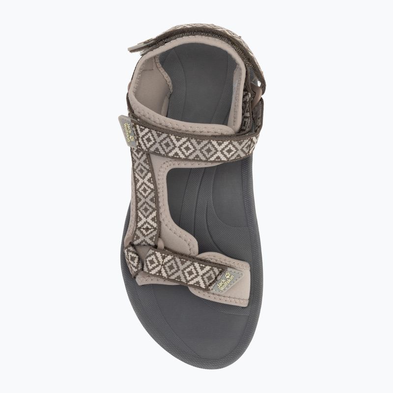 Jack Wolfskin Frauen Wave Breaker kalten Kaffee Sandalen 5