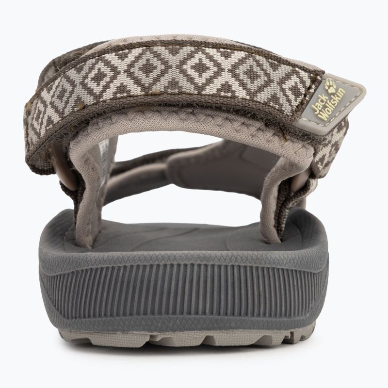 Jack Wolfskin Frauen Wave Breaker kalten Kaffee Sandalen 6