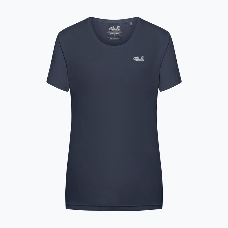 Damen-Trekking-T-Shirt Jack Wolfskin Tech T midnight sky 6