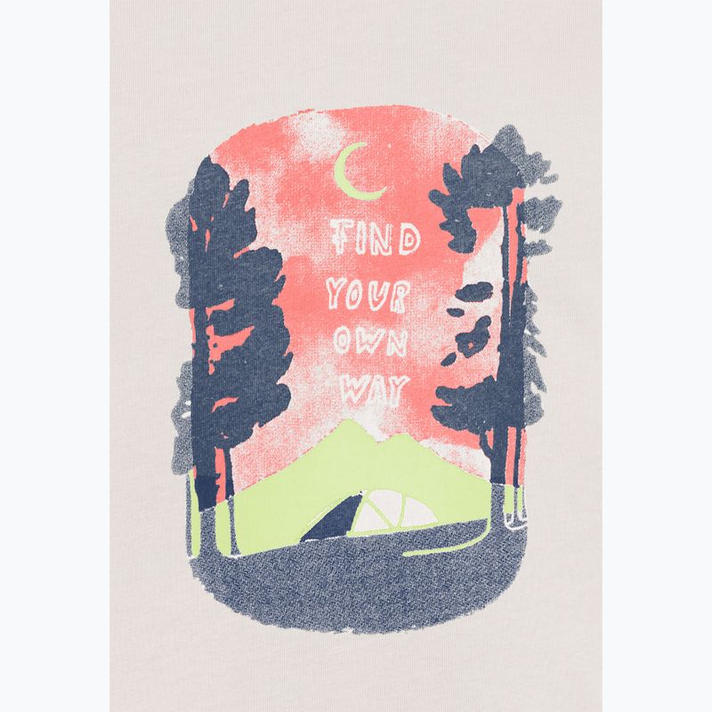 Jack Wolfskin Kinder-T-Shirt Graphic print Baumwolle weiß 7