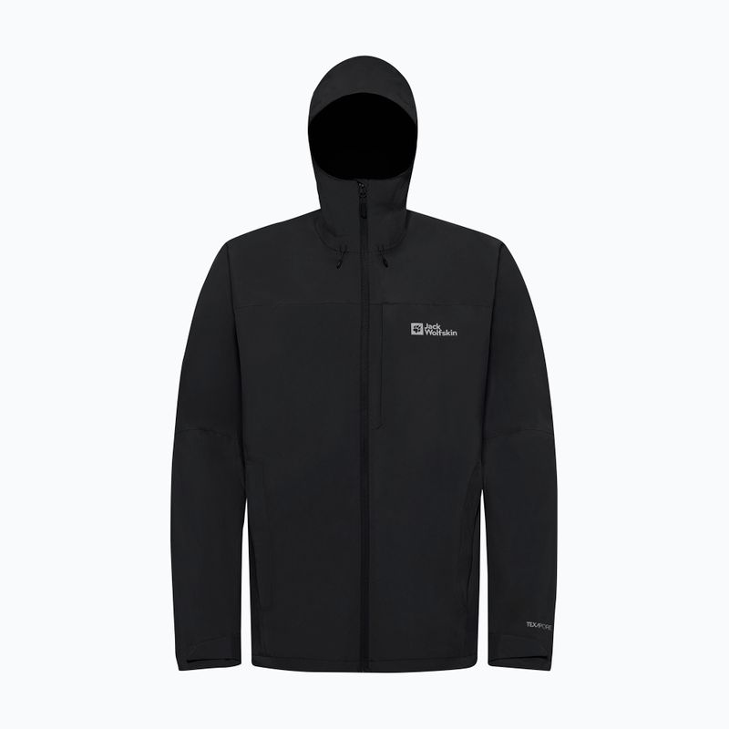 Regenjacke Herren Jack Wolfskin Tempest 2l black 9