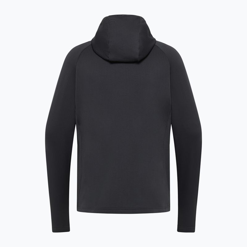 Fleece Sweatshirt Herren Jack Wolfskin Kolbenberg Hooded Full Zip phantom 10