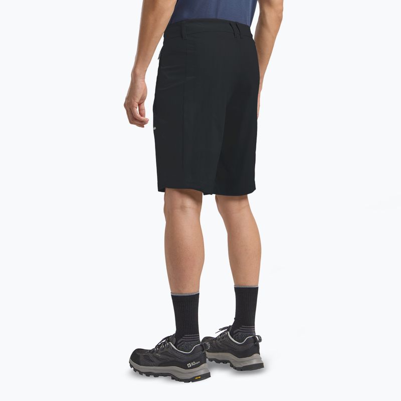 Jack Wolfskin Herren-Trekking-Shorts Hikeout schwarz 3