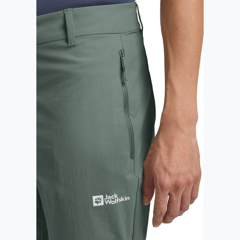 Jack Wolfskin Herren-Trekking-Shorts Hikeout schiefergrün 5