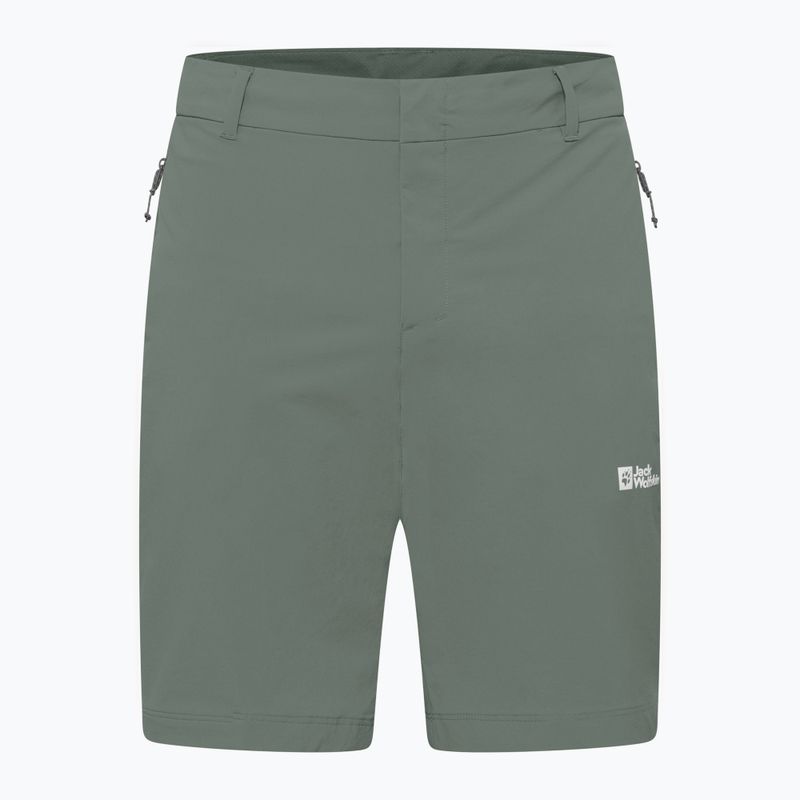 Jack Wolfskin Herren-Trekking-Shorts Hikeout schiefergrün 7