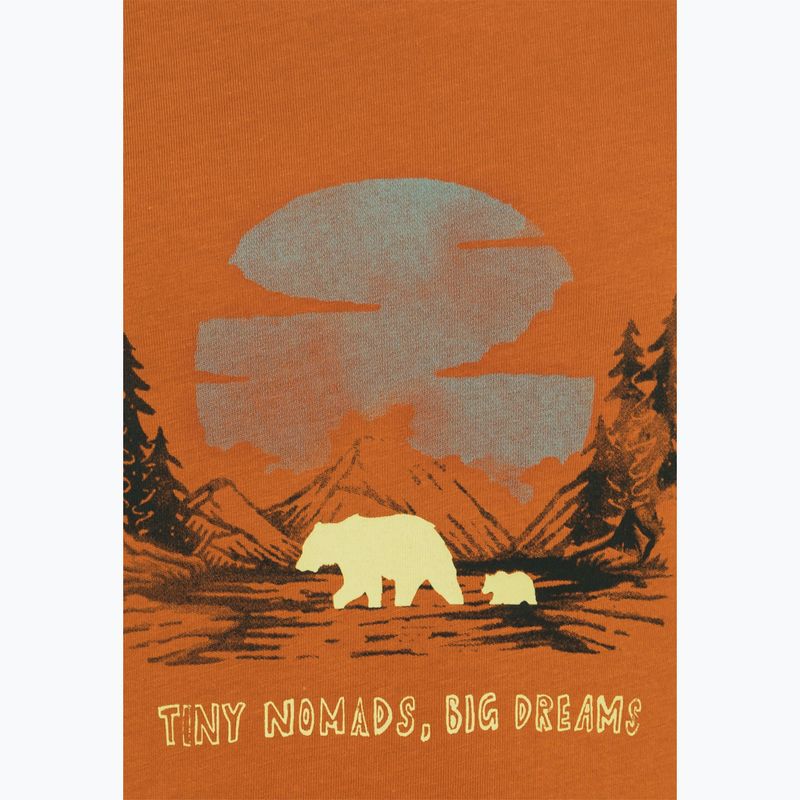 Jack Wolfskin Kinder-T-Shirt Graphic Cotton T print soft amber 11