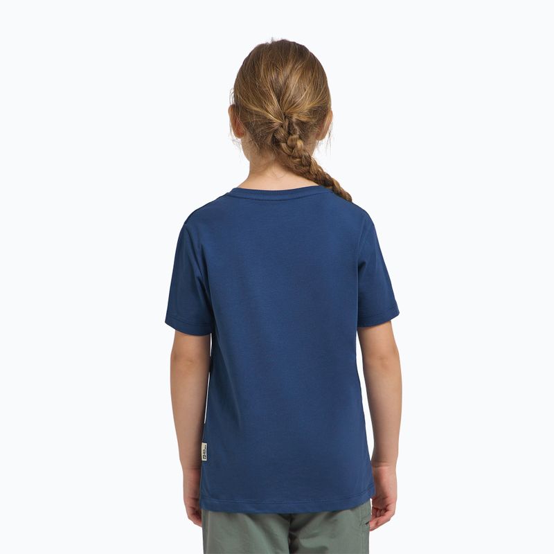 Jack Wolfskin Kinder-T-Shirt Graphic Cotton T print Abendhimmel 3