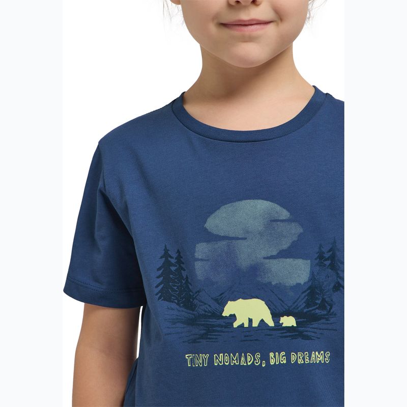 Jack Wolfskin Kinder-T-Shirt Graphic Cotton T print Abendhimmel 4