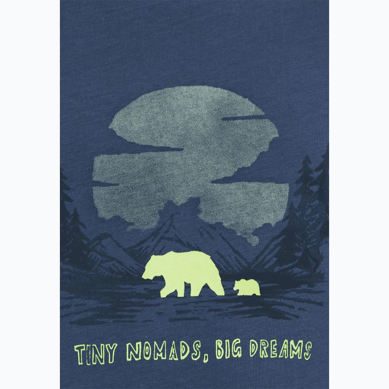 Jack Wolfskin Kinder-T-Shirt Graphic Cotton T print Abendhimmel 12