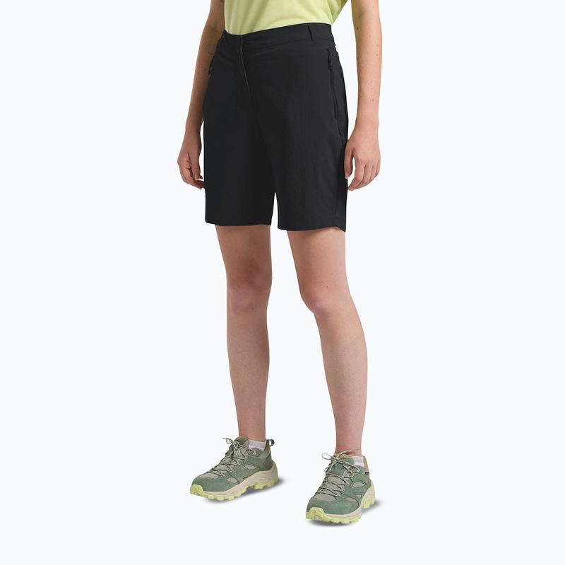 Jack Wolfskin Damen-Trekking-Shorts Hikeout schwarz