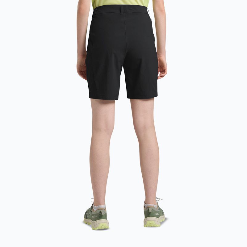Jack Wolfskin Damen-Trekking-Shorts Hikeout schwarz 3