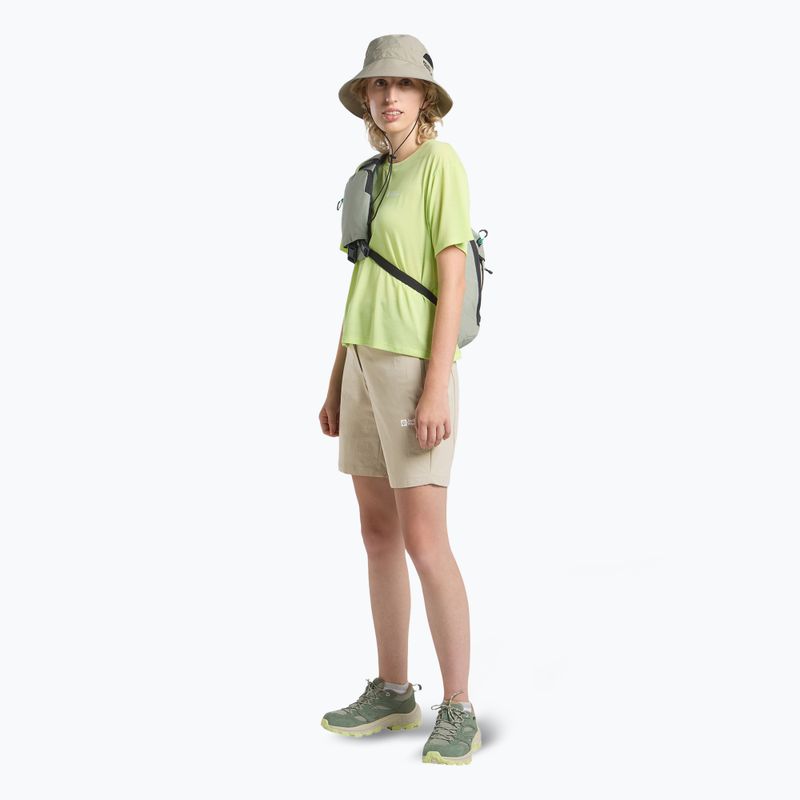 Jack Wolfskin Damen-Trekking-Shorts Hikeout stone 2
