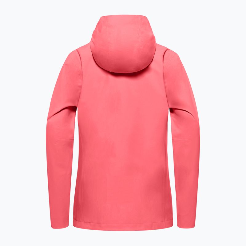 Jack Wolfskin Damen Regenjacke Trailtime 2L sunset coral 10