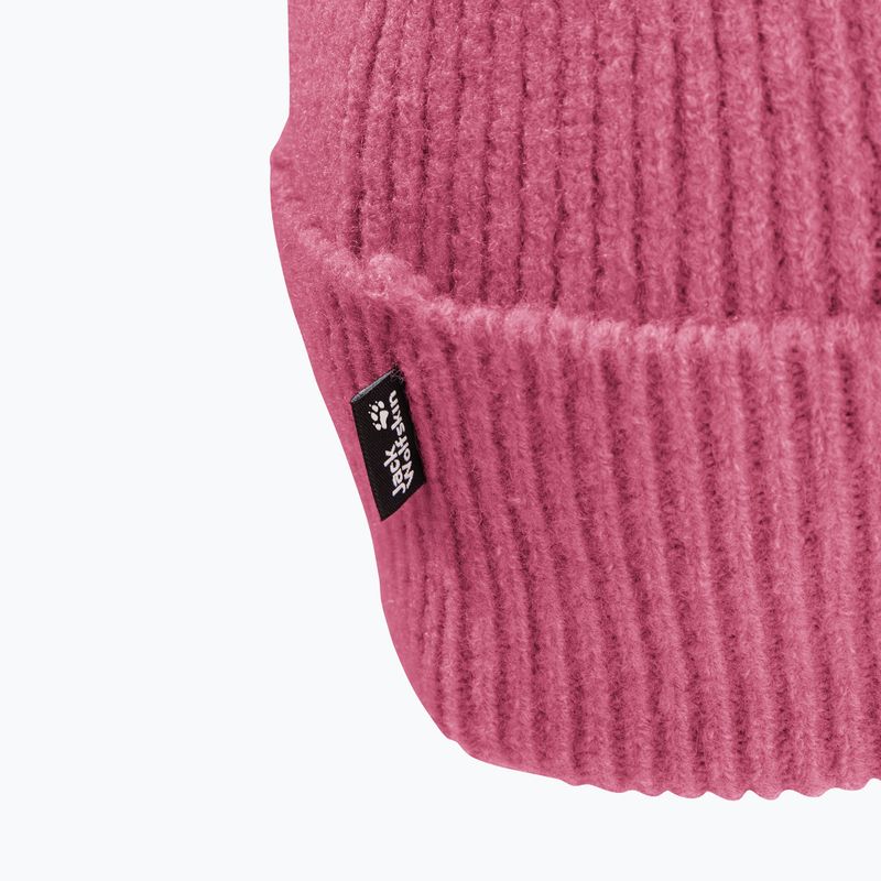 Wintermütze Jack Wolfskin Fuzzy bubblegum 3