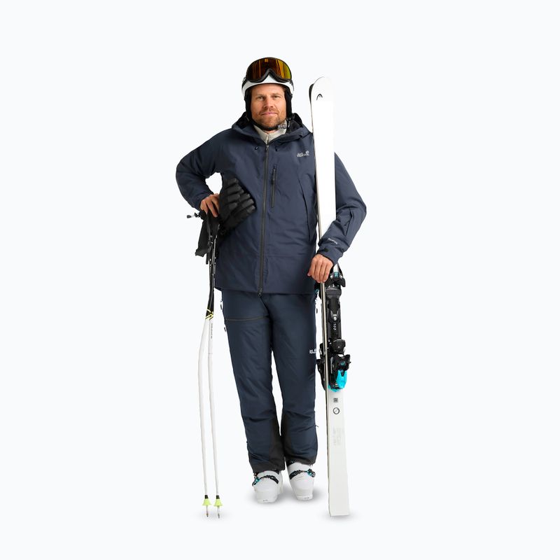 Skijacke Herren Jack Wolfskin Flowline Pro 2L Ins mignight sky 2