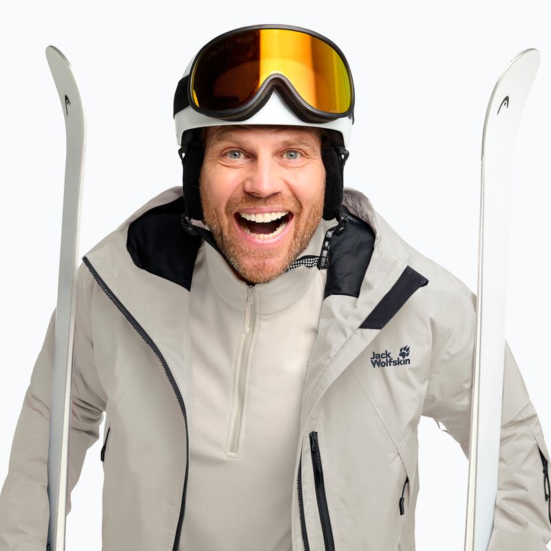 Skijacke Herren Jack Wolfskin Flowline Pro 2L Ins pale sand 4
