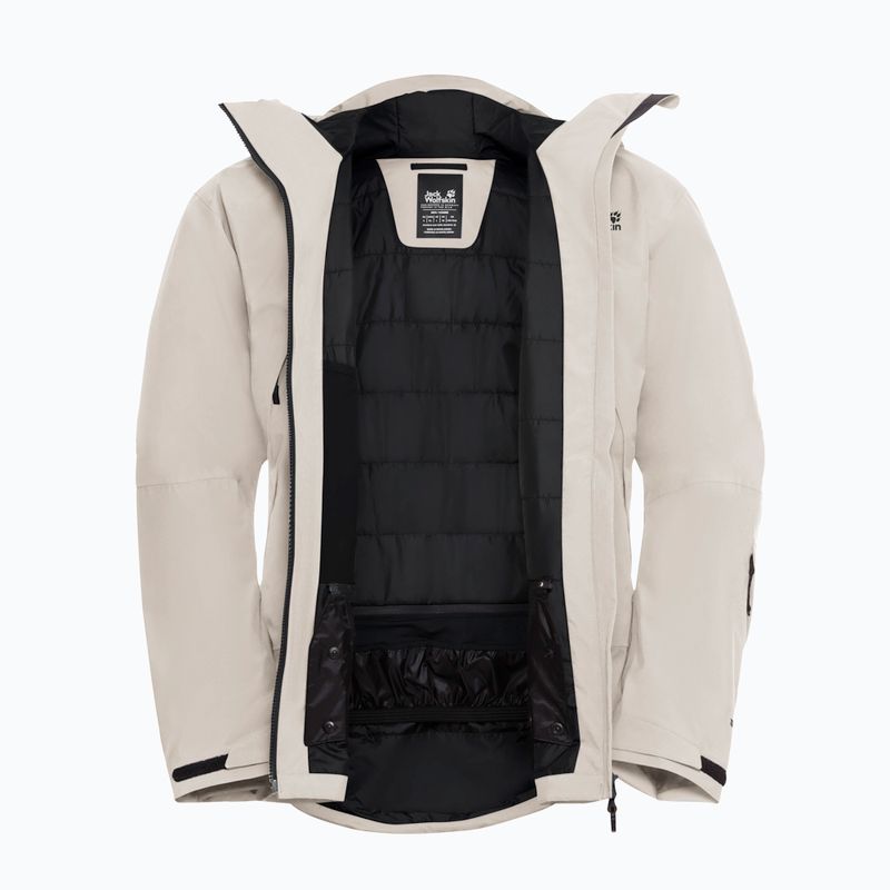 Skijacke Herren Jack Wolfskin Flowline Pro 2L Ins pale sand 12